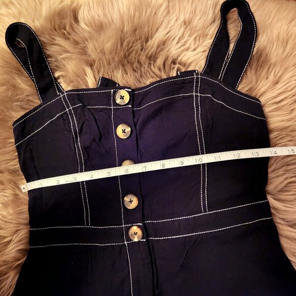 Abercrombie & Fitch Wide Legs Romper with Switch Details - Picture 7 of 12